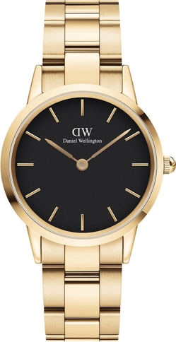 Zegarek Daniel Wellington Iconic Link DW00100566 Gold/Gold