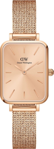 Zegarek Daniel Wellington Quadro DW00100484 Rose Gold/Rose Gold