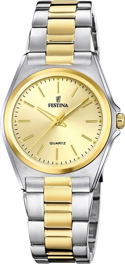Zegarek Festina - Classic F20556-3 Silver/Gold