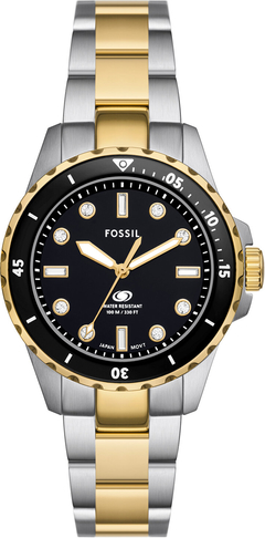 Zegarek Fossil Blue ES5349 Złoty