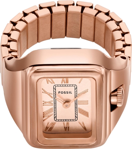 Zegarek Fossil Watch Ring ES5345 Rose Gold