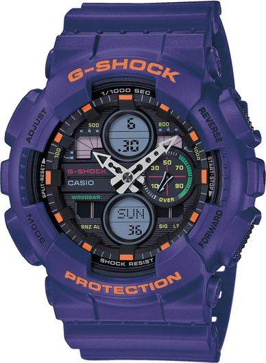 Zegarek G-SHOCK - GA-140-6AER Purple/Purple