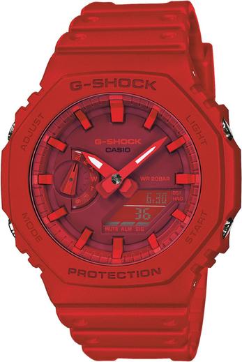 Zegarek G-SHOCK - GA-2100-4AER Red/Red