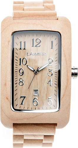 zegarek męski LAIMER 0025 zegarek drewniany