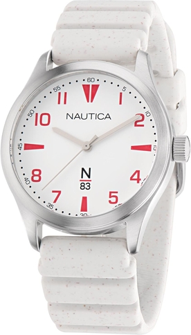 Zegarek Nautica NAPHBS403 White/White