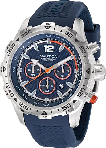 Zegarek Nautica NAPNSS406 Silver/Blue