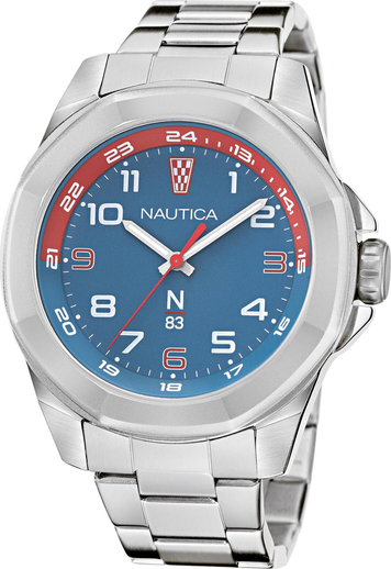 Zegarek NAUTICA - NAPTBS206 Silver/Blue