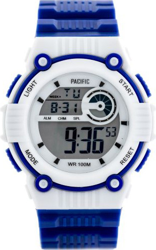 Zegarek PACIFIC sportowy LCD 203-L Granatowy