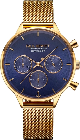 Zegarek Paul Hewitt PH-W-0303 Navy/Gold