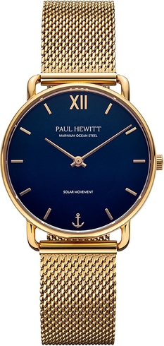 Zegarek Paul Hewitt PH-W-0315 Navy/Gold