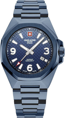 Zegarek Swiss Alpine Military 7005.1195 Blue/Blue