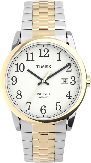 Zegarek Timex - Easy Reader TW2V40100 Silver/White