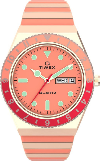 Zegarek TIMEX - Q Timex Malibu TW2V38600 Pink