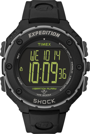 Zegarek TIMEX - Rugged Digital Expedition T49950 Black/Black