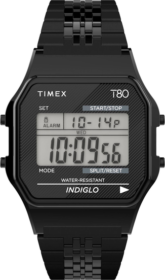 Zegarek TIMEX - T80 TW2R79400 Black/Black