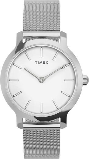 Zegarek TIMEX - Transcend TW2U86700 Silver/White