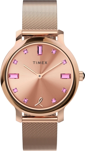 Zegarek Timex - Transcend TW2V52800 Rose Gold
