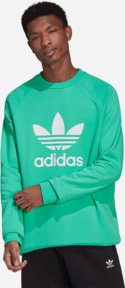 Zielona bluza Adidas Originals w sportowym stylu