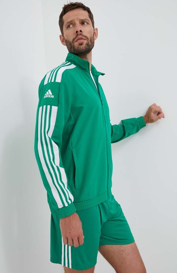 Zielona bluza Adidas Performance