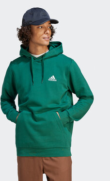Zielona bluza Adidas w młodzieżowym stylu
