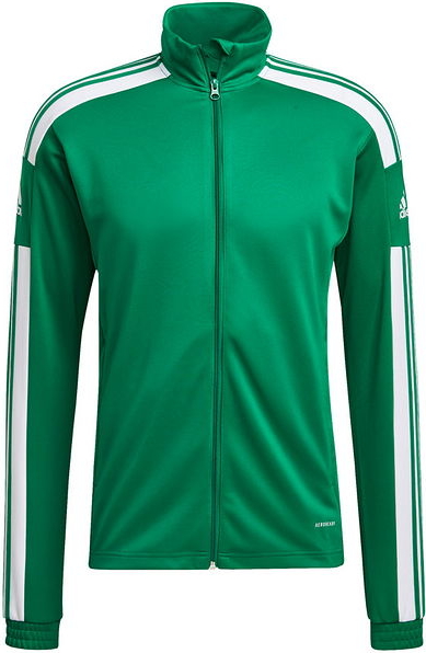 Zielona bluza Adidas z tkaniny