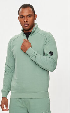 Zielona bluza C.P. Company w stylu casual