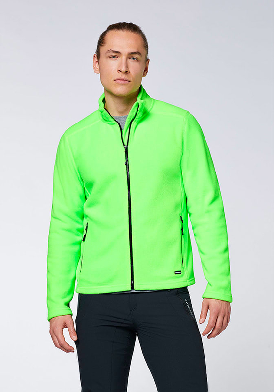 Zielona bluza Chiemsee z polaru w sportowym stylu