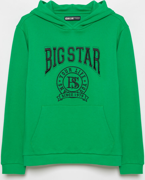 Zielona bluza dziecięca Big Star