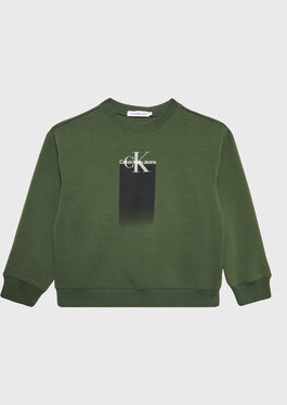 Zielona bluza dziecięca Calvin Klein