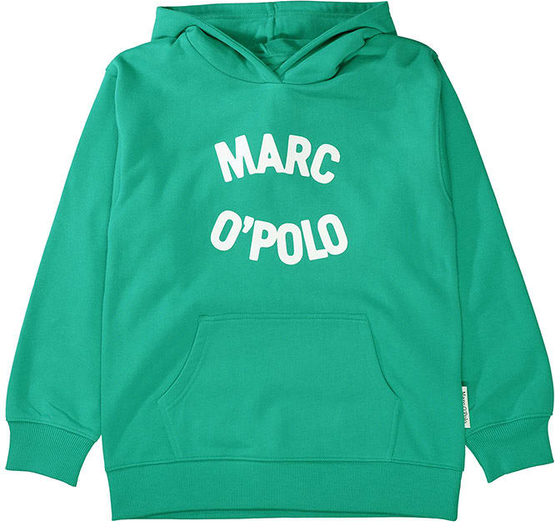 Zielona bluza dziecięca Marc O'Polo z bawełny