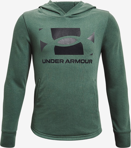 Zielona bluza dziecięca Under Armour dla chłopców