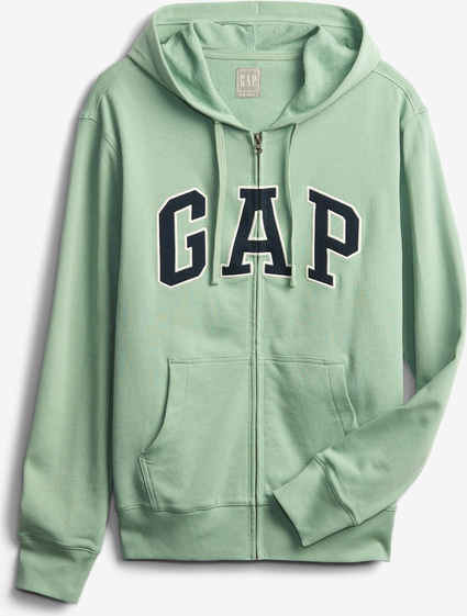 Zielona bluza Gap w młodzieżowym stylu z bawełny
