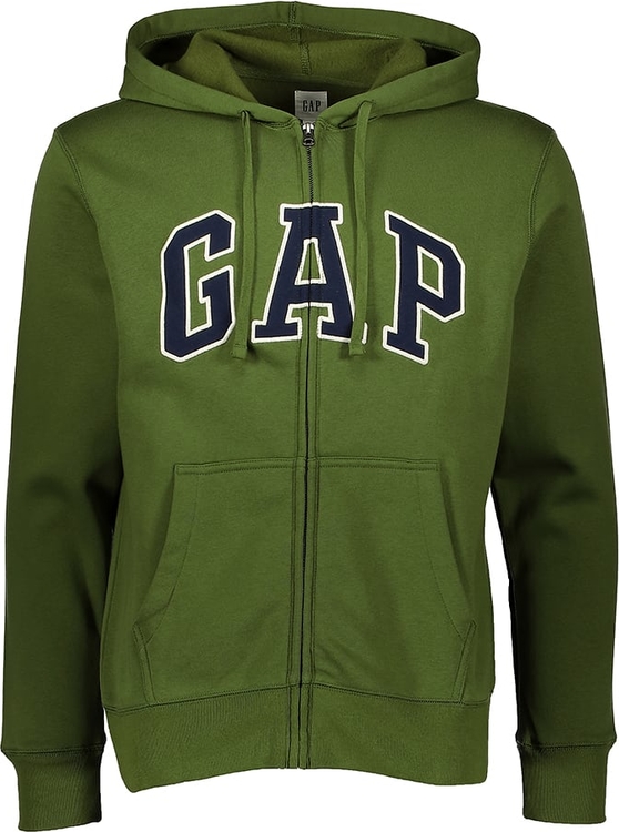 Zielona bluza Gap z bawełny