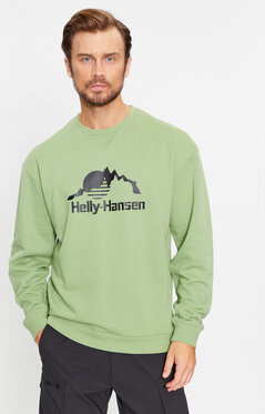 Zielona bluza Helly Hansen w młodzieżowym stylu