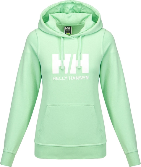 Zielona bluza Helly Hansen z kapturem
