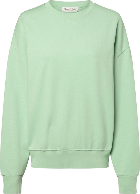 Zielona bluza Marc O'Polo krótka z bawełny