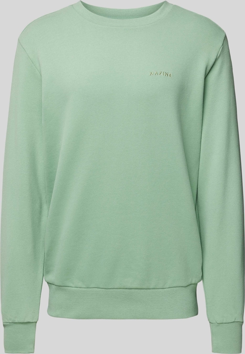Zielona bluza Mazine z bawełny w stylu casual