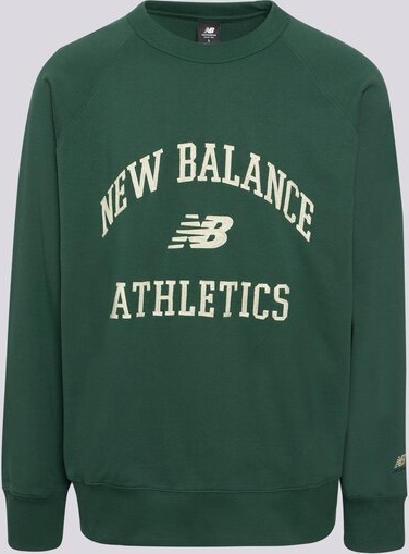 Zielona bluza New Balance w młodzieżowym stylu