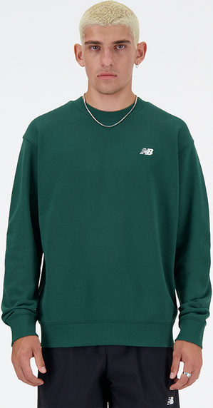 Zielona bluza New Balance w stylu klasycznym