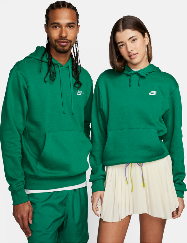 Zielona bluza Nike z polaru