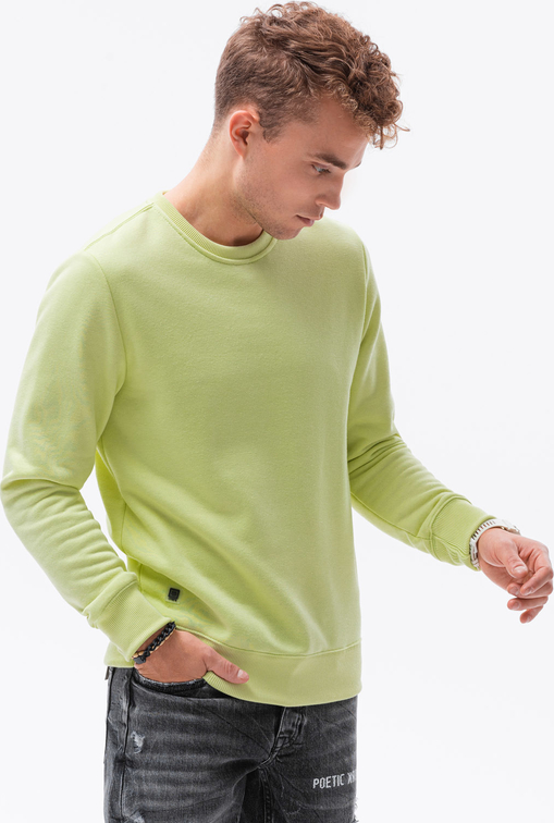 Zielona bluza Ombre z bawełny