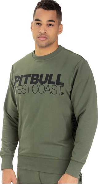 Zielona bluza Pit Bull West Coast z bawełny