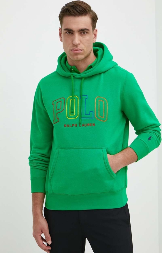 Zielona bluza POLO RALPH LAUREN w młodzieżowym stylu