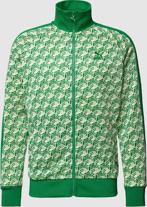Zielona bluza Puma w młodzieżowym stylu