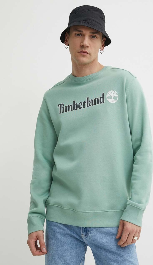 Zielona bluza Timberland w młodzieżowym stylu