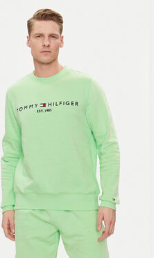 Zielona bluza Tommy Hilfiger w młodzieżowym stylu