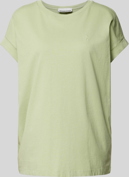 Zielona bluzka ARMEDANGELS w stylu casual z bawełny
