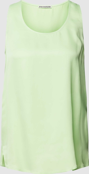 Zielona bluzka Drykorn z okrągłym dekoltem