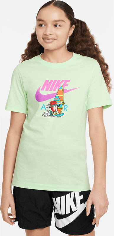 Zielona bluzka dziecięca Nike