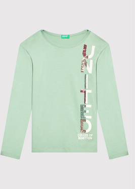 Zielona bluzka dziecięca United Colors Of Benetton